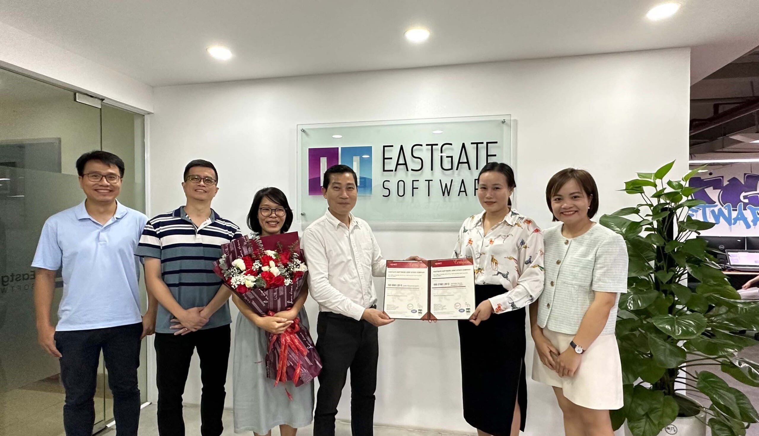Eastgate Software achieved ISO 27001 and ISO 9001